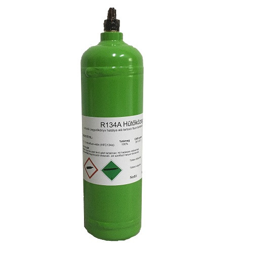 Refrigerant R134a 1Lit / 900g 1/4" SAE refillable