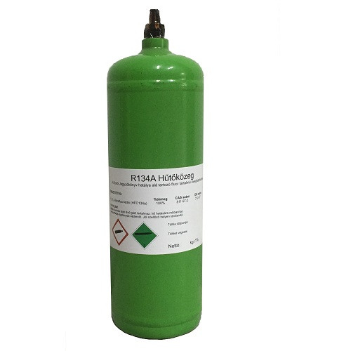 Refrigerant R134a 2Lit / 2000g 1/4" SAE refillable