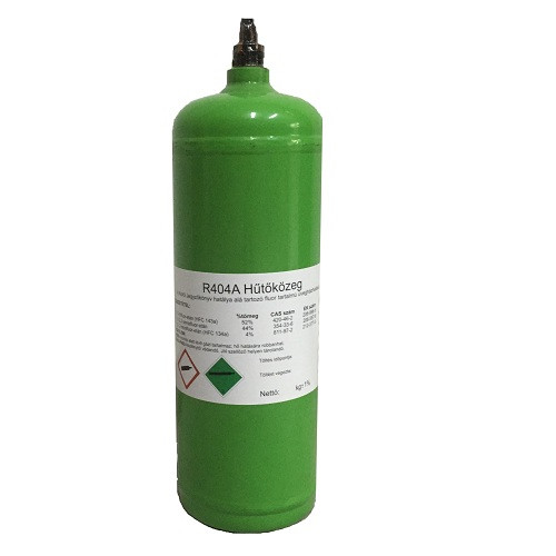 Refrigerant R404A 2Lit / 1700g 1/4" SAE refillable