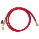 Refrigerant Hose red 1500mm with valve